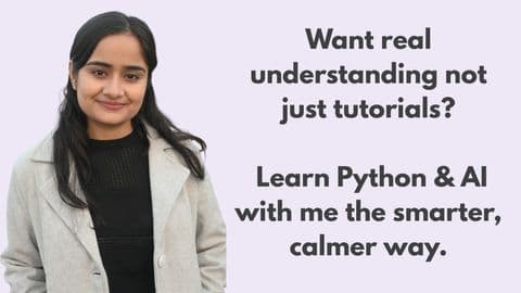 Python & AI with Urvashi